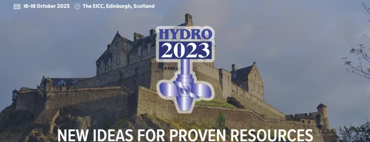 Hydropower and dams conference 2023 in Edinburgh